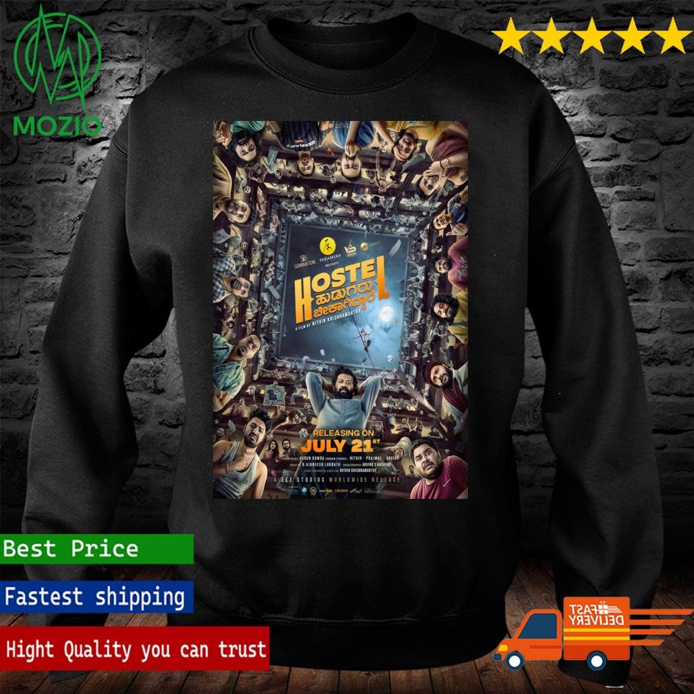 Official hostel Hudugaru Bekagiddare 2023 Showtimes Poster Shirt, hoodie,  sweater, long sleeve and tank top