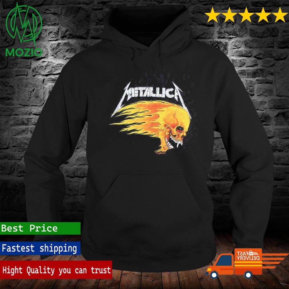 Metallica Flaming Skull 1994 Tour T Shirt hoodie sweater long sleeve and tank top