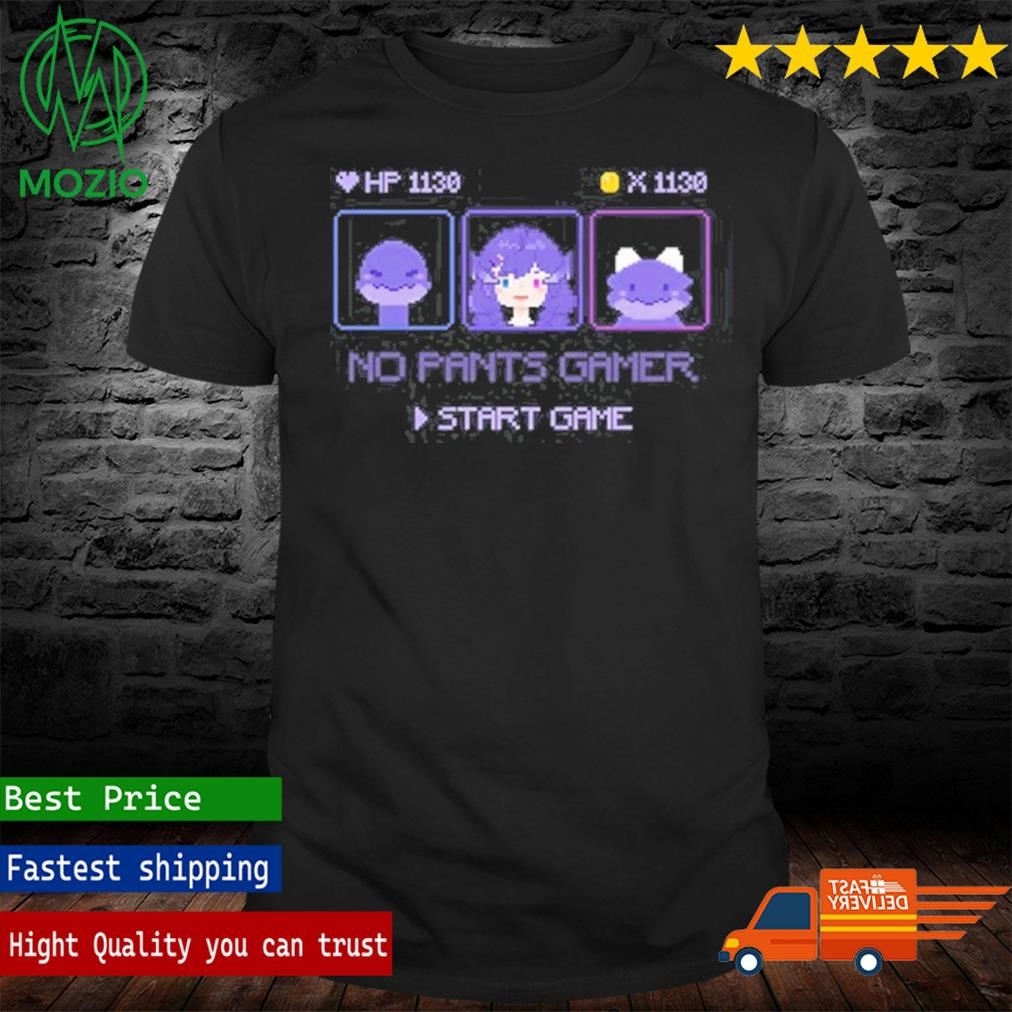 No Pants Gamer Start Game Shirt, hoodie, sweater, long sleeve and tank top