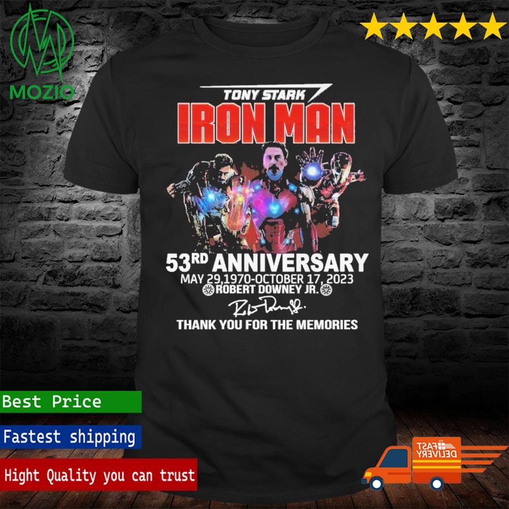 i am iron man thank you for the memories