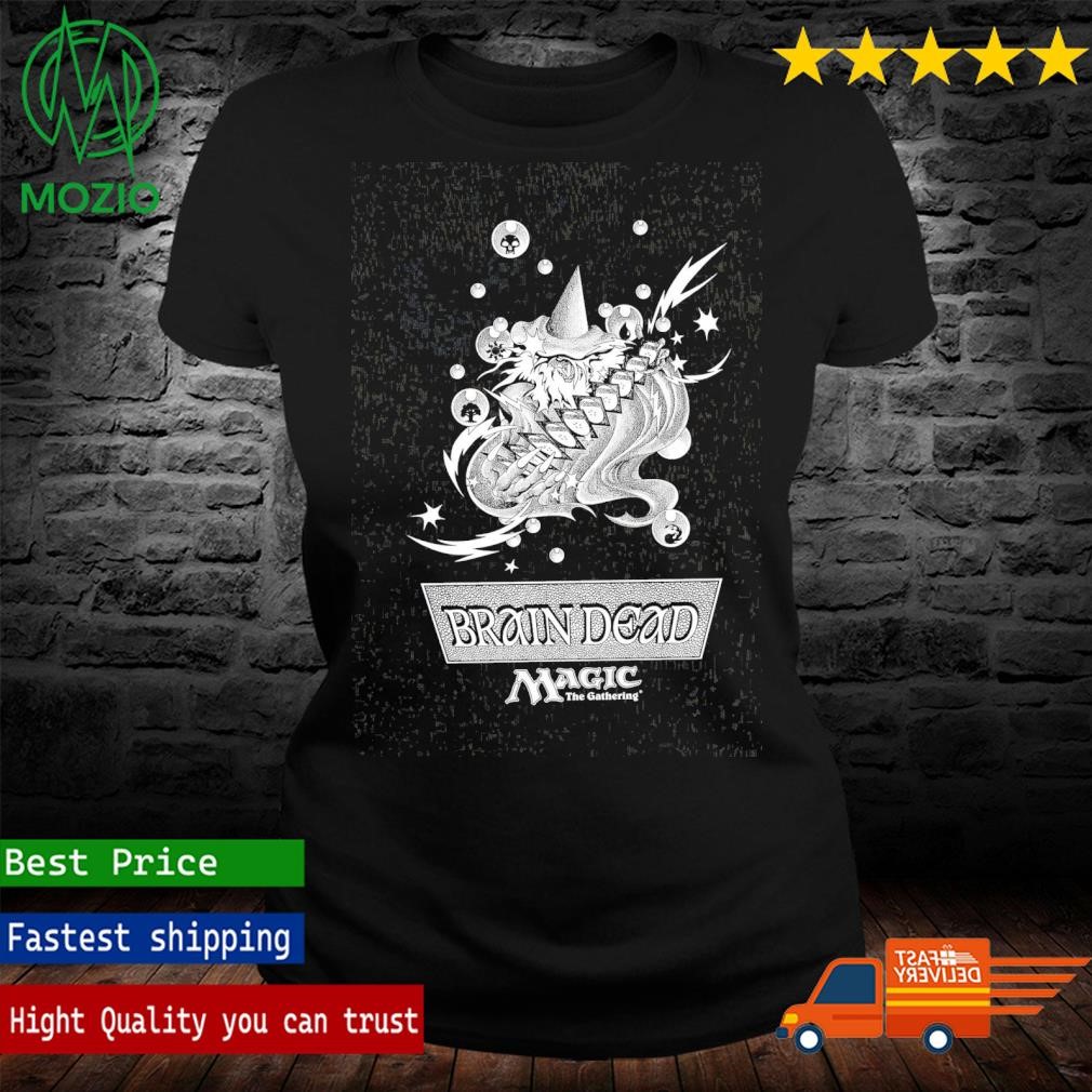 Brain Dead x Magic The Gathering Mana Wizard T-shirt, hoodie