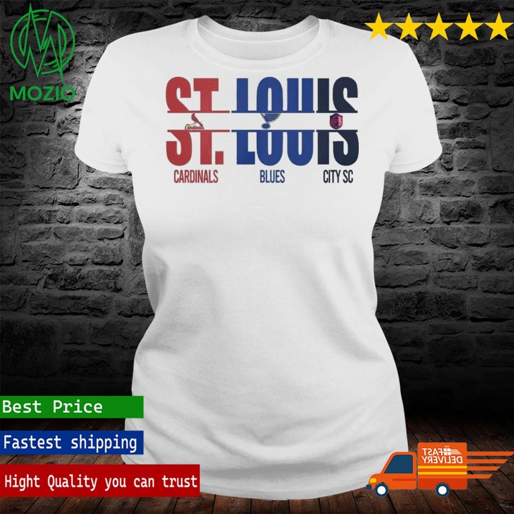 St louis cardinals and blues t shirt online