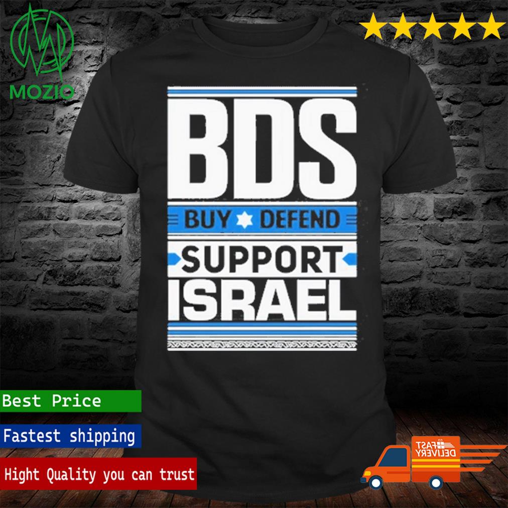 Official bds Buy Defend Support Israel Shirt, hoodie, sweater 