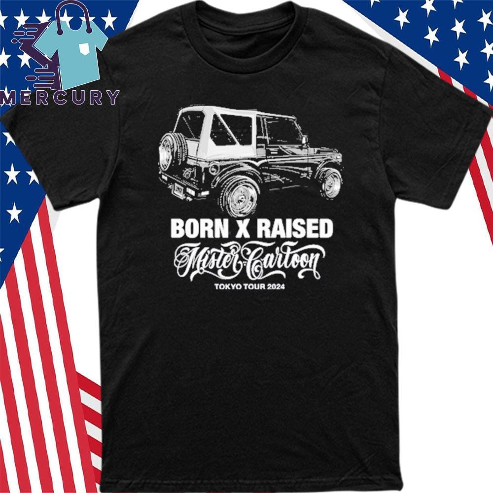 MR CARTOON BORN RAISED TOKYO STICKER SET