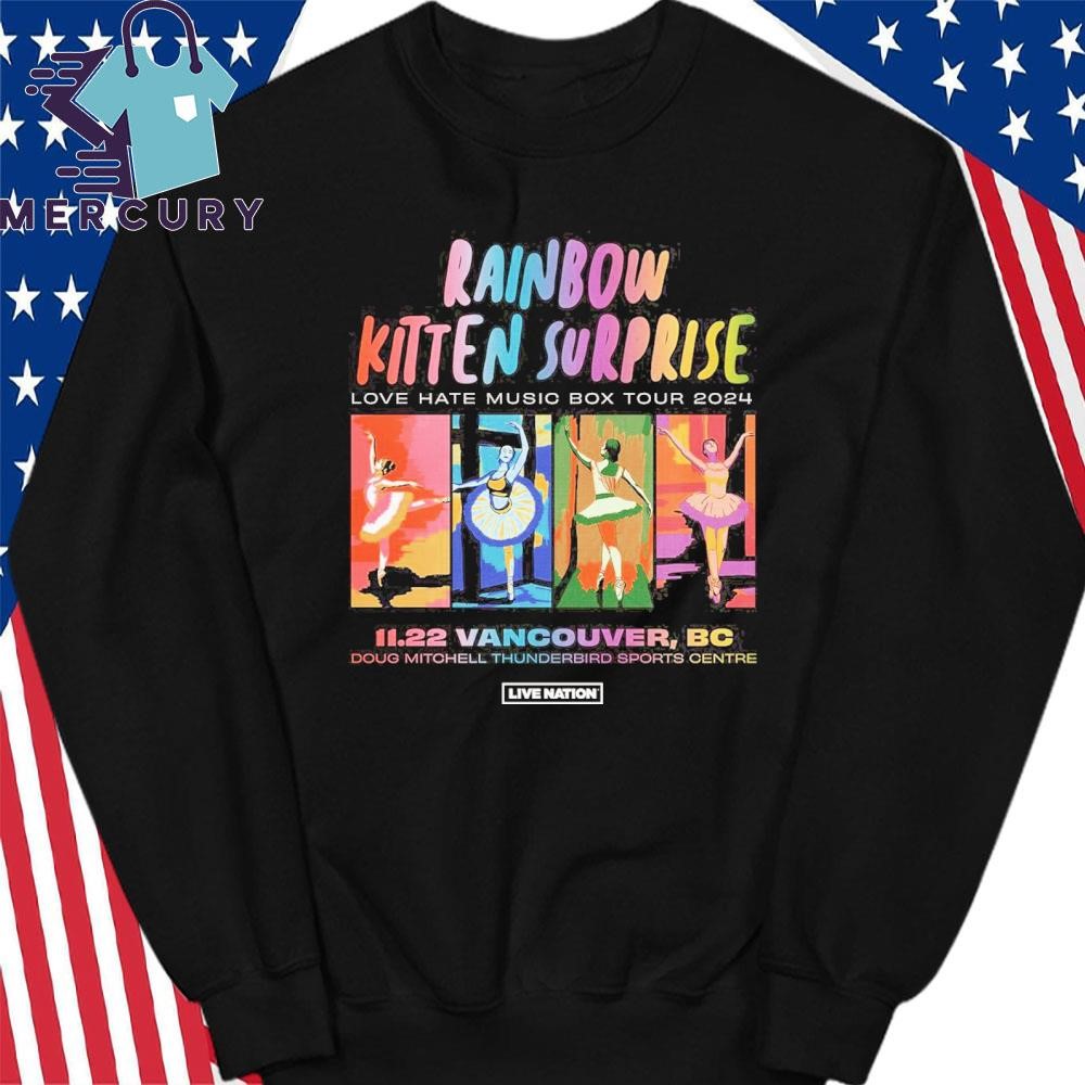 Rainbow kitten surprise sweatshirt online