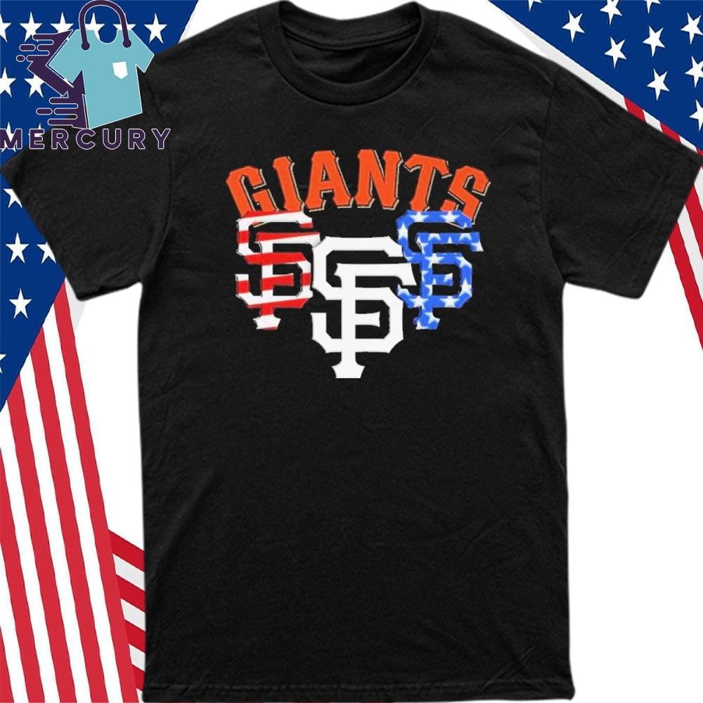 San Francisco Giants America Flags Celebrating 4th Of July T Shirt hoodie sweater long sleeve and tank top