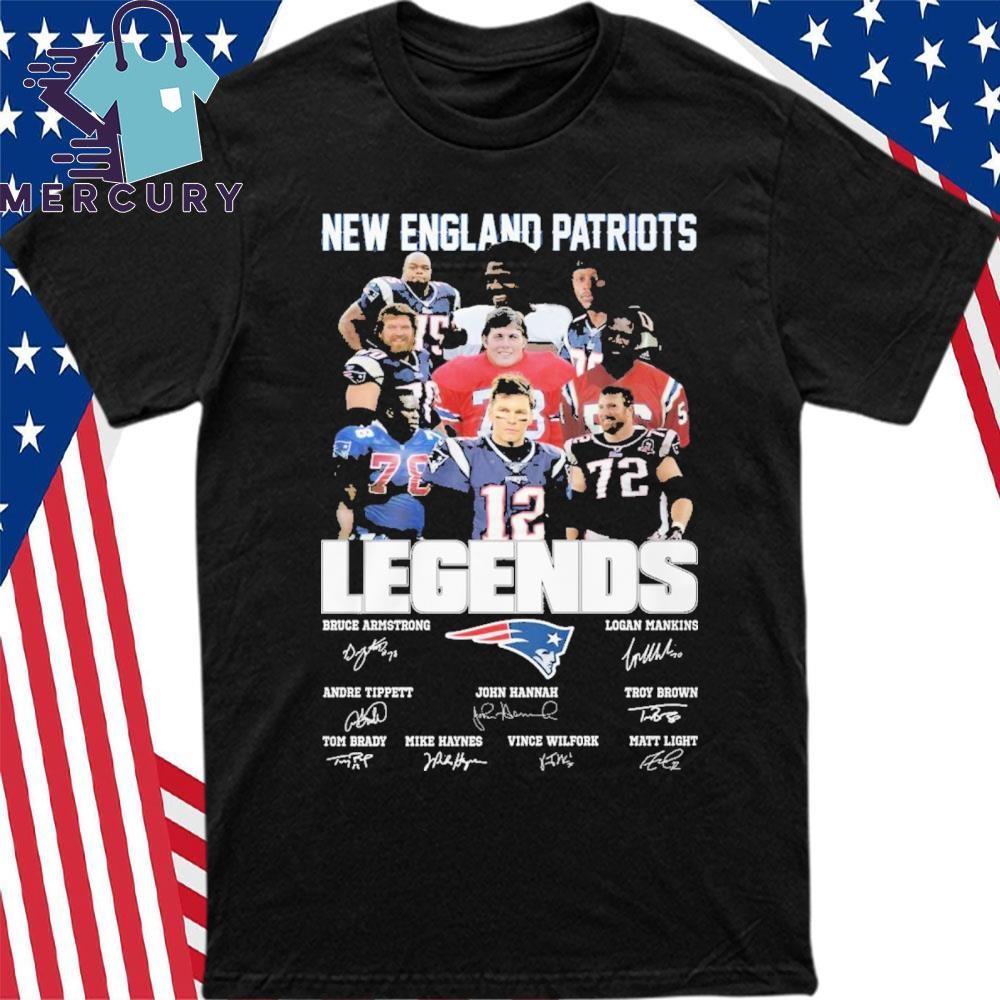 Design New England Patriots All The Legends Of Best Team T Shirt hoodie sweater long sleeve and tank top