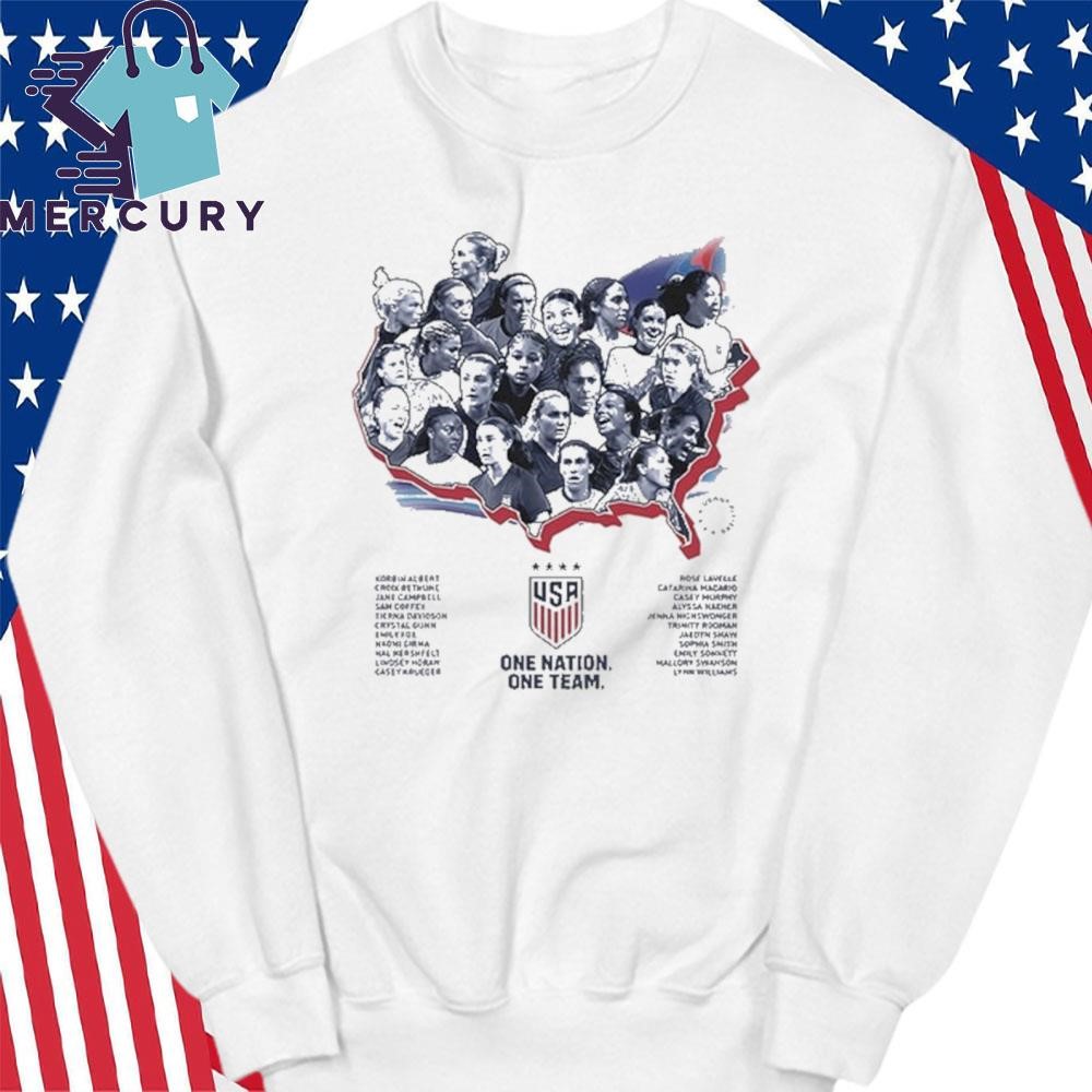 Official Ussoccer Store USWNT 2024 Olympic Roster Shirt hoodie sweater long sleeve and tank top