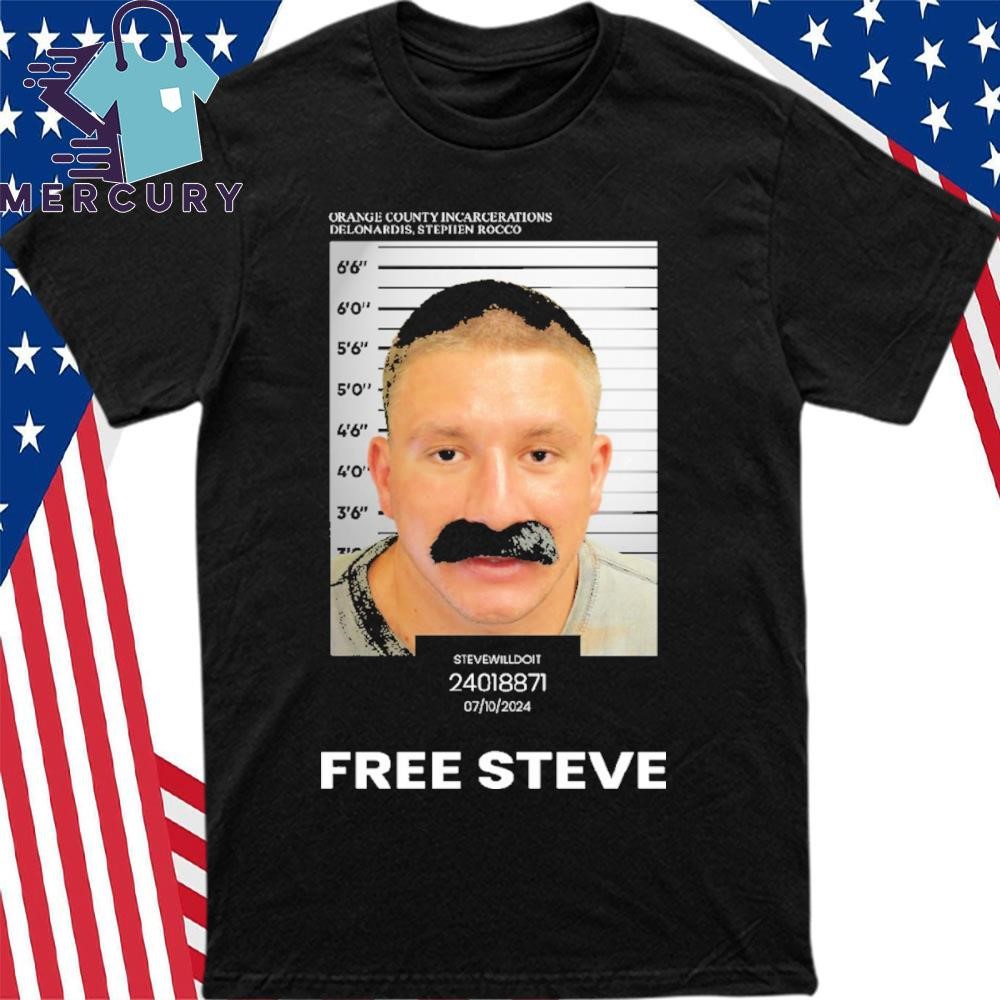 Stevewilldoit 24018871 Free Steve July 10, 2024 Shirt, hoodie, sweater,  long sleeve and tank top