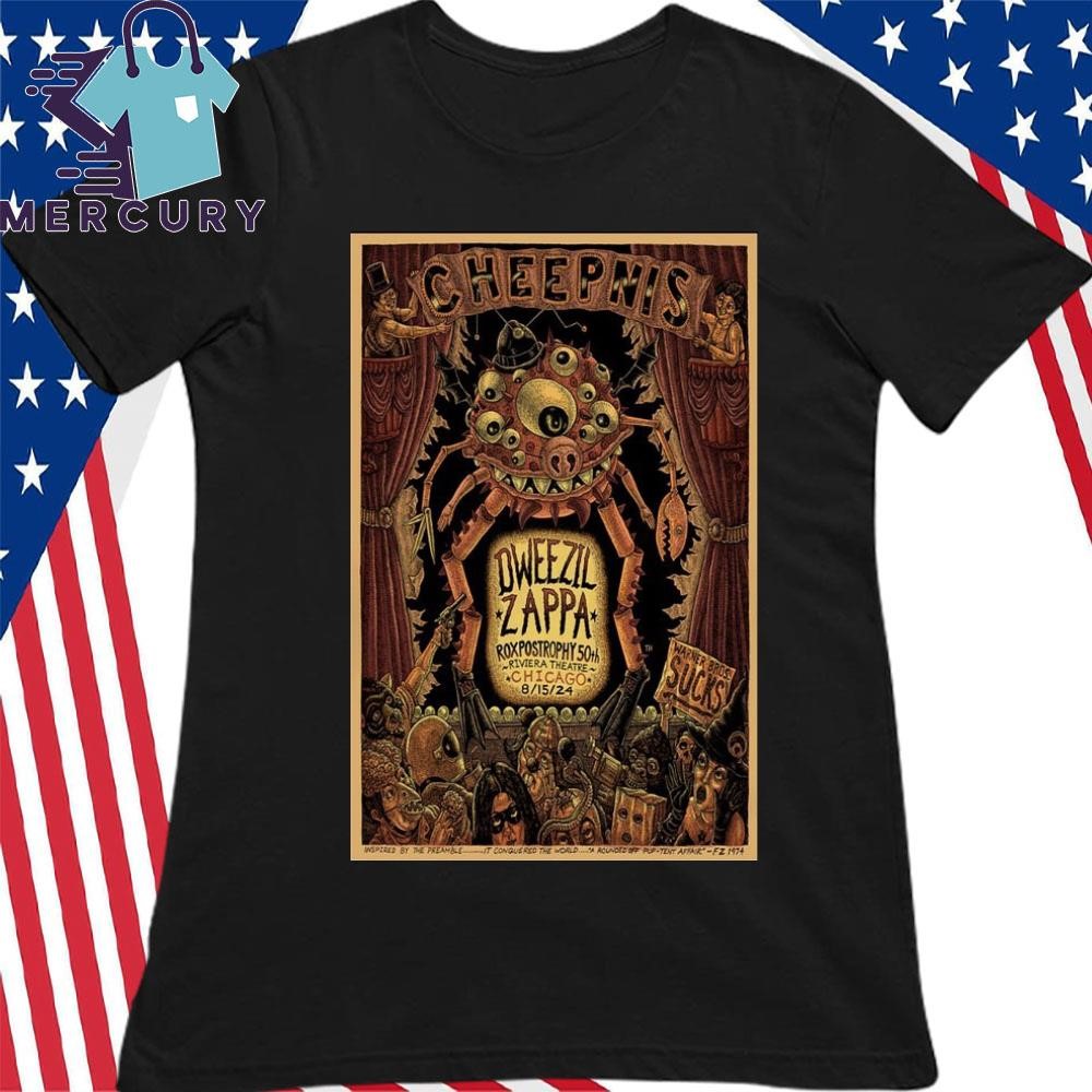 Design Cheepnis Dweezil Zappa Rox Postroph 50th Riviera