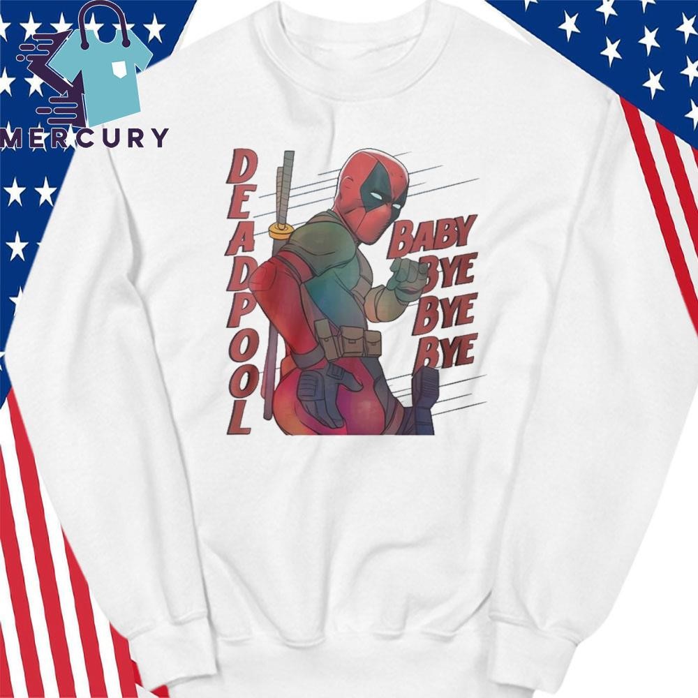 Design Deadpool And Wolverine Movie Baby Bye Bye Bye TVA T Shirt hoodie sweater long sleeve and tank top