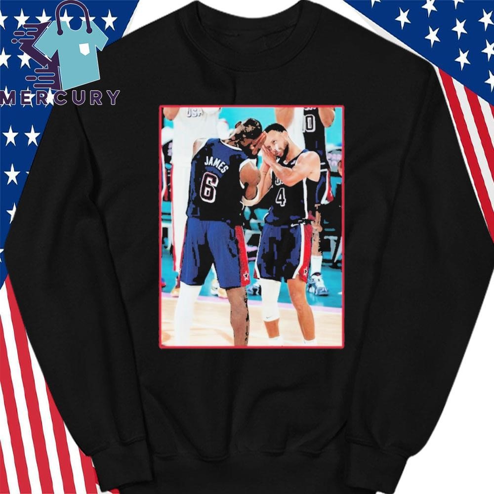 Design LeBron James Steph Curry Night Night Shirt hoodie sweater long sleeve and tank top