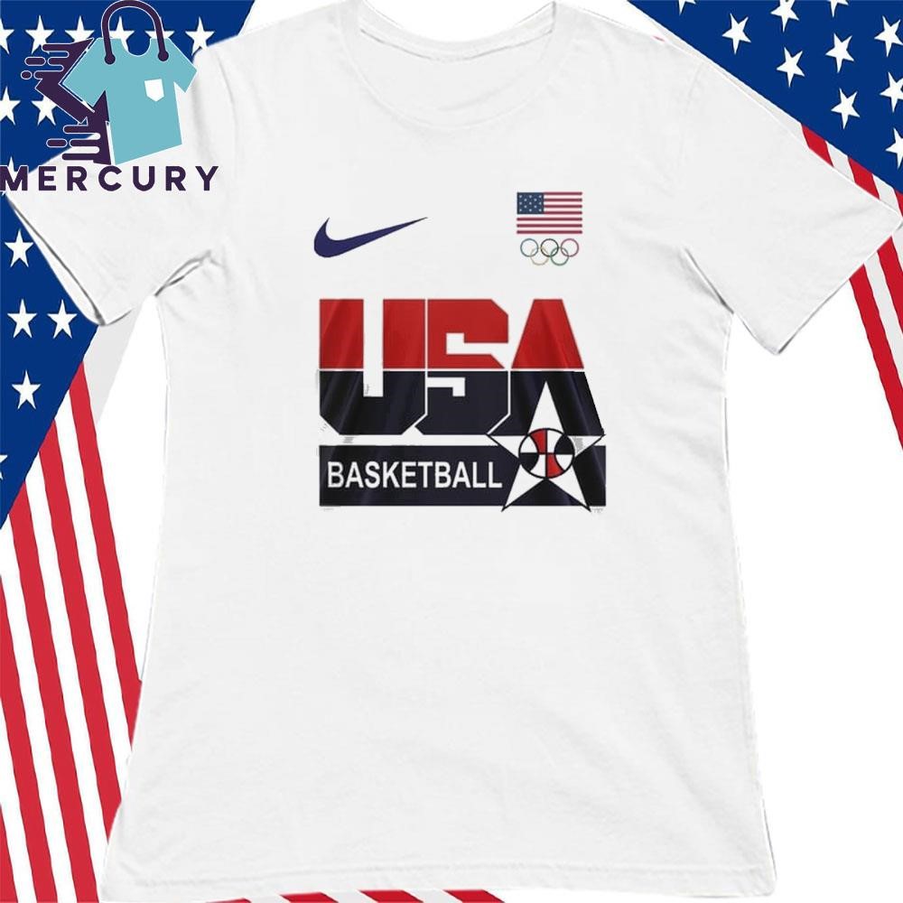 Design Nike Team USA Basketball Olympic Paris 2024 Summer Shirt hoodie sweater long sleeve and tank top