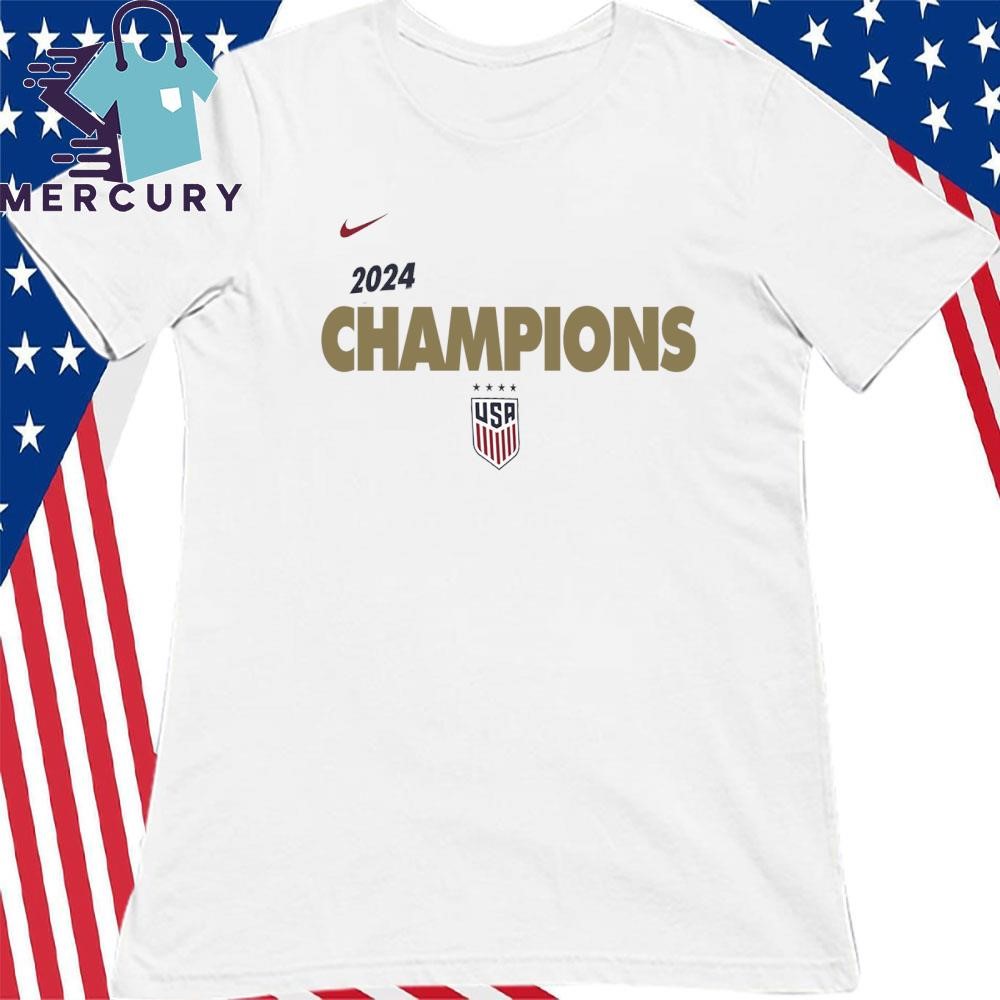 Design Nike U.S. Women s National Soccer Team 2024 Champions Shirt hoodie sweater long sleeve and tank top