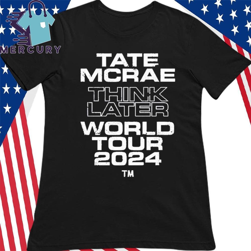 Design Tate Mcrae T8 World Tour 2024 Vintage T Shirt, hoodie