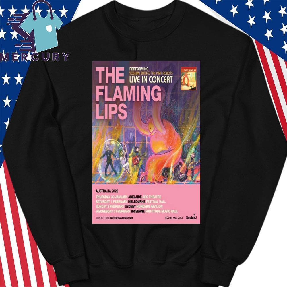 Design The Flaming Lips Australia 2025, Performing Thursday