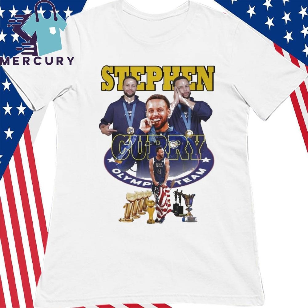 Design United States Olympic Team Stephen Curry 2024 T Shirt hoodie sweater long sleeve and tank top