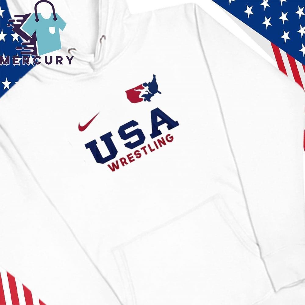 Team USA Wrestling Oympic Paris 2024 Nike Shirt hoodie sweater long sleeve and tank top