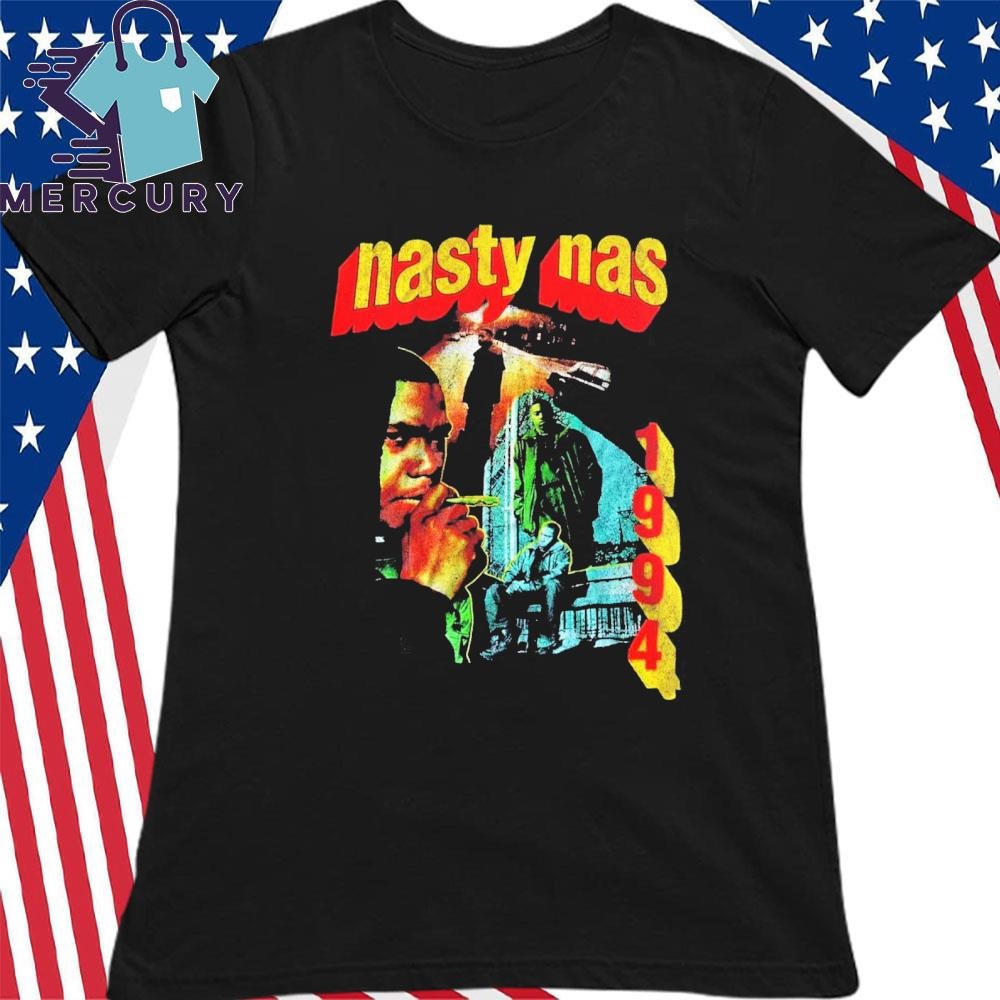 Design Nasty Nas Supported By Eminem And J Cole 1994 Shirt hoodie sweater long sleeve and tank top