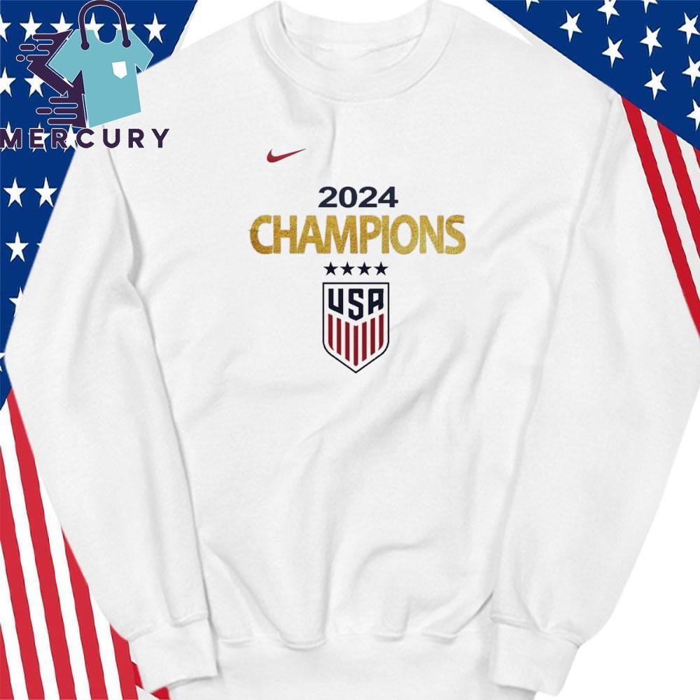 Design Nike US Women s 2024 Champions Shirt hoodie sweater long sleeve and tank top