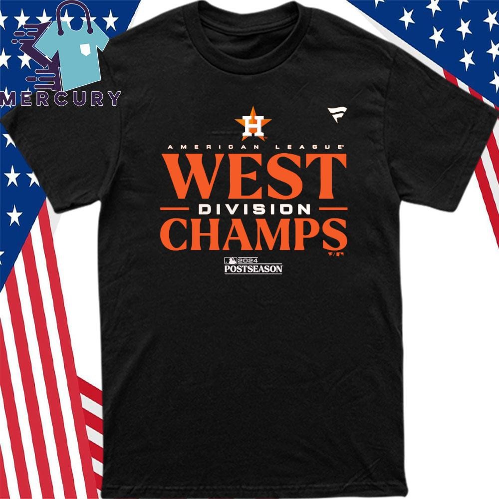 Official 2024 Mlb Postseason Houston Astros American League West Division Champions Shirt hoodie sweater long sleeve and tank top