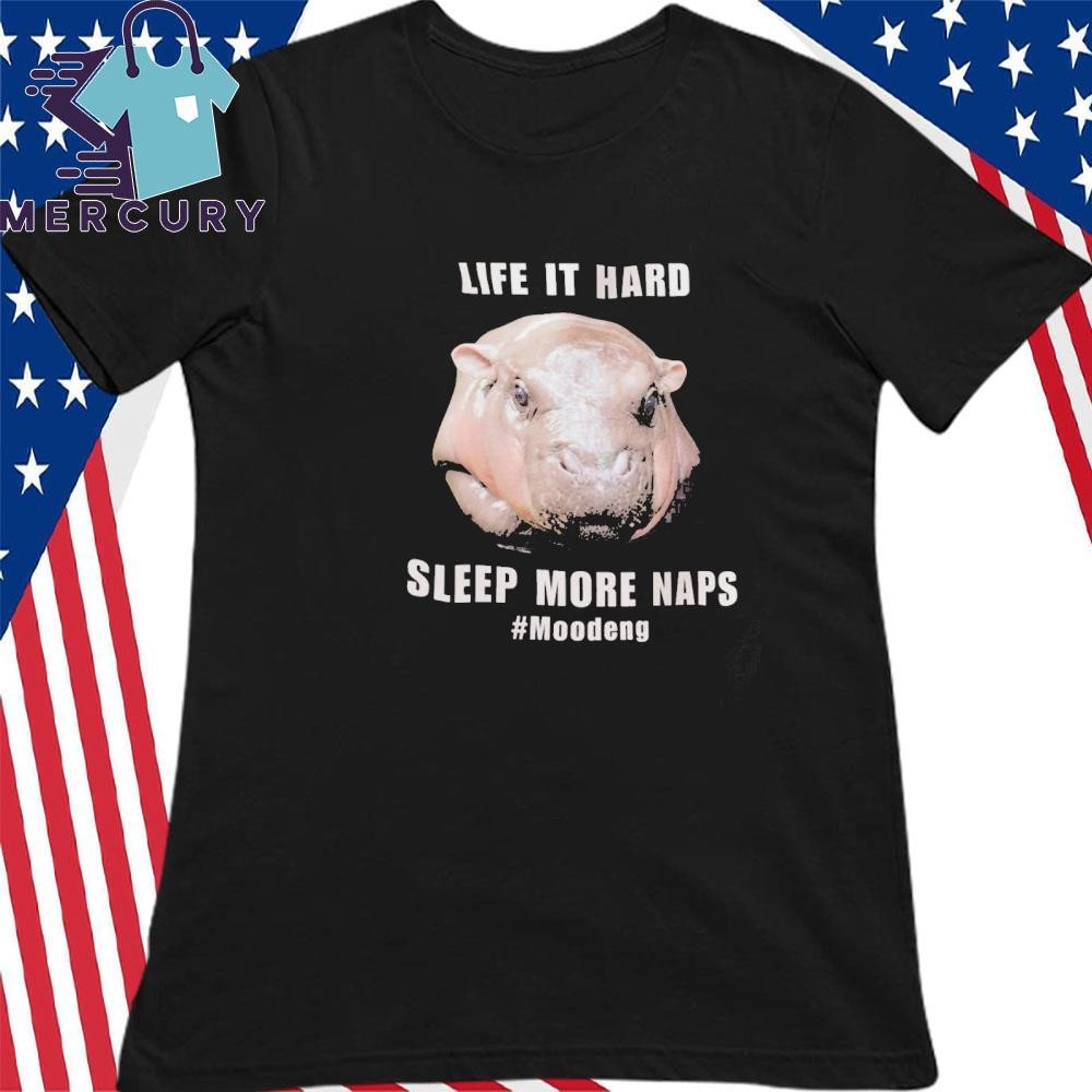 Official Life It Hard Sleep More Naps Baby Pygmy Hippo Moo Dang 