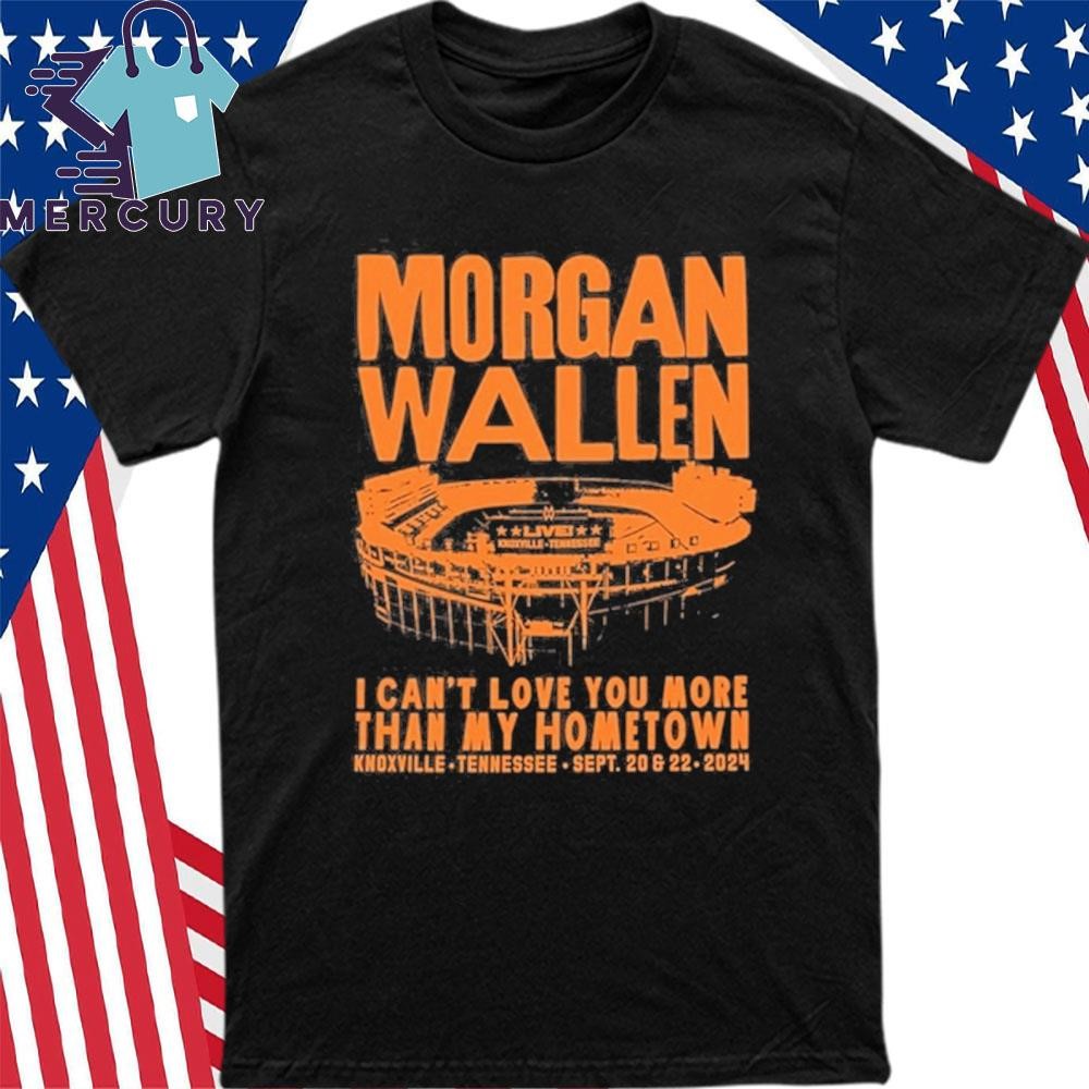 Official Morgan Wallen One Night At A Time 2024 Neyland Stadium 