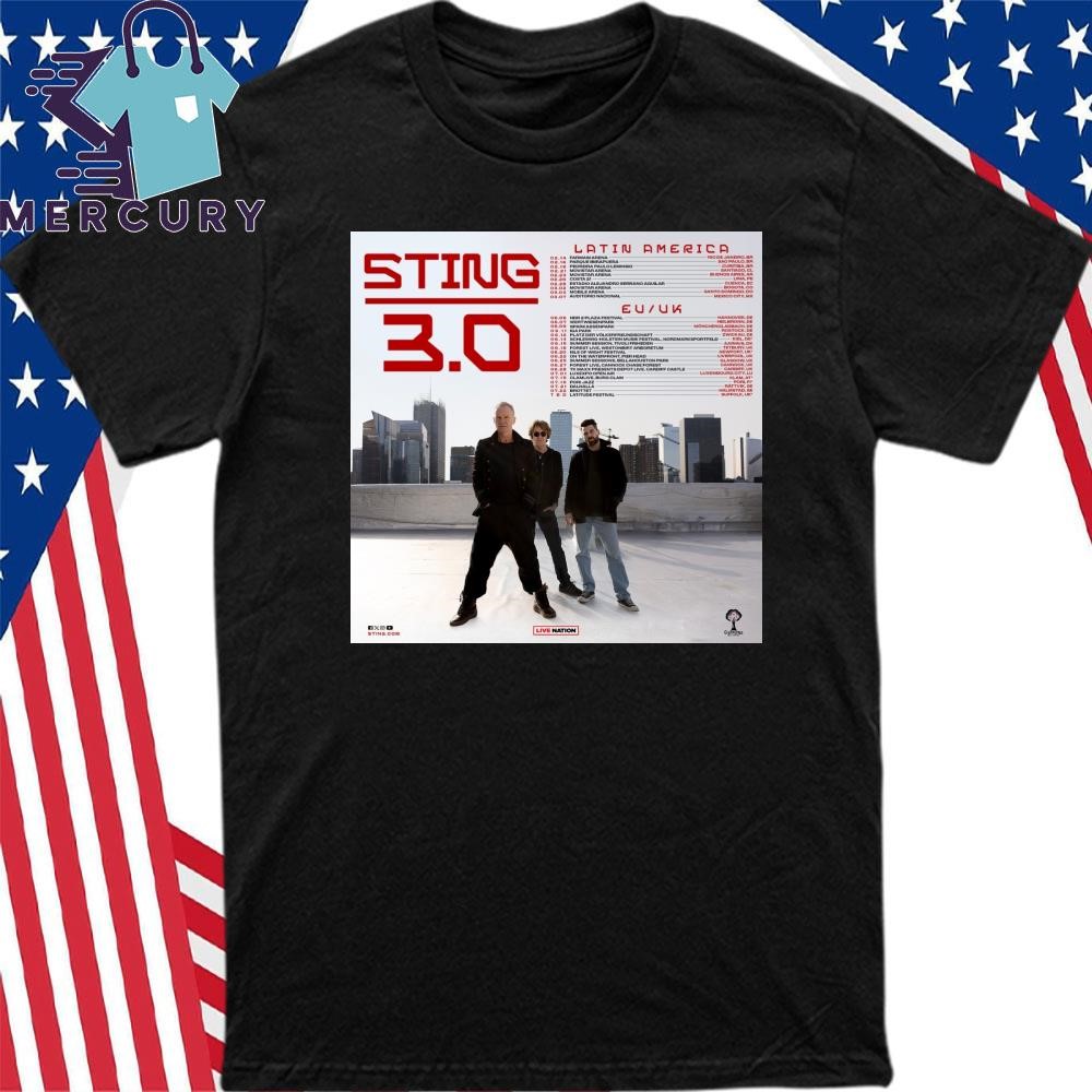 Official The Sting 3.0 Tour Date In 2025 Latin America And EU UK