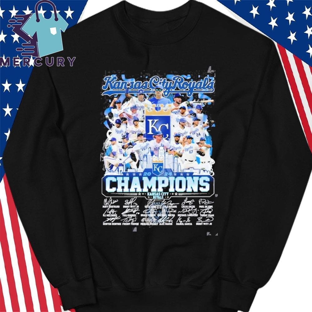 Official Kansas City Royals 2024 Champions T Shirt hoodie sweater long sleeve and tank top