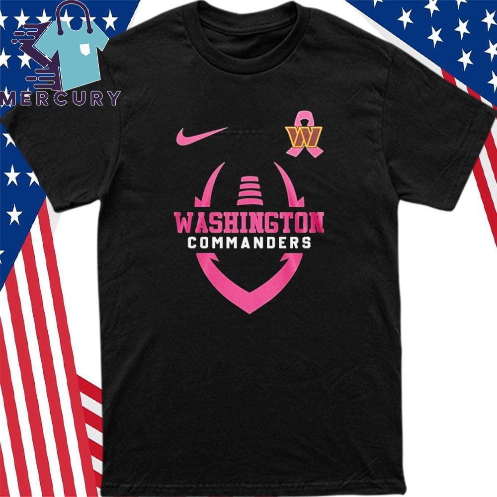 Official Nike Washington Commanders Breast Cancer Pink Out Shirt hoodie sweater long sleeve and tank top