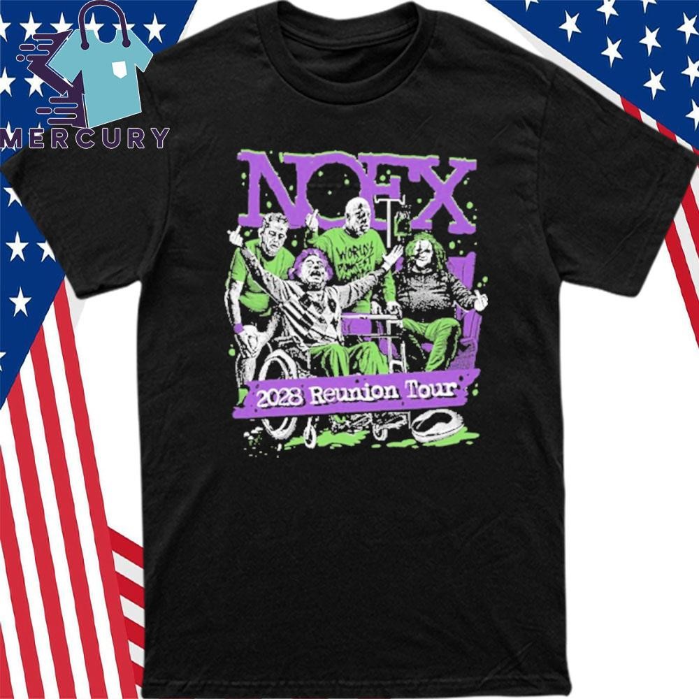Official Nofx 2028 reunion tour shirt, hoodie, sweater, long