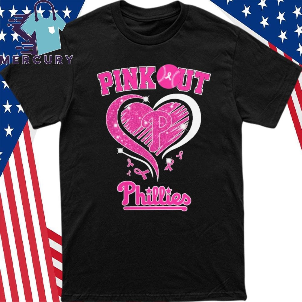 Pink phillies shirt online