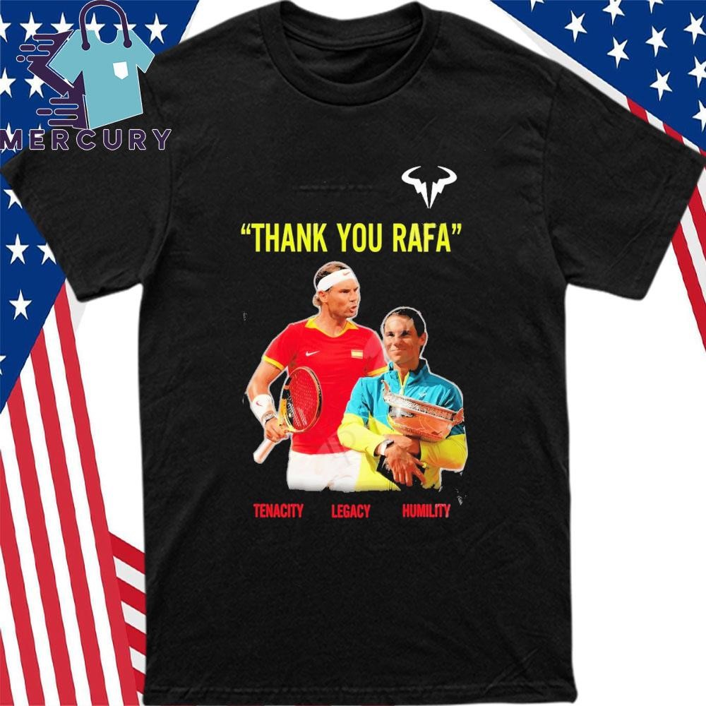 Official Rafael Nadal Thank You Rafa T Shirt hoodie sweater long sleeve and tank top