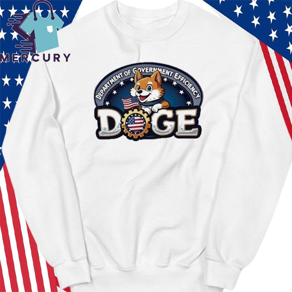 Official Elon Musk D.O.G.E Department of Government Efficiency Shirt,  hoodie, sweater, long sleeve and tank top