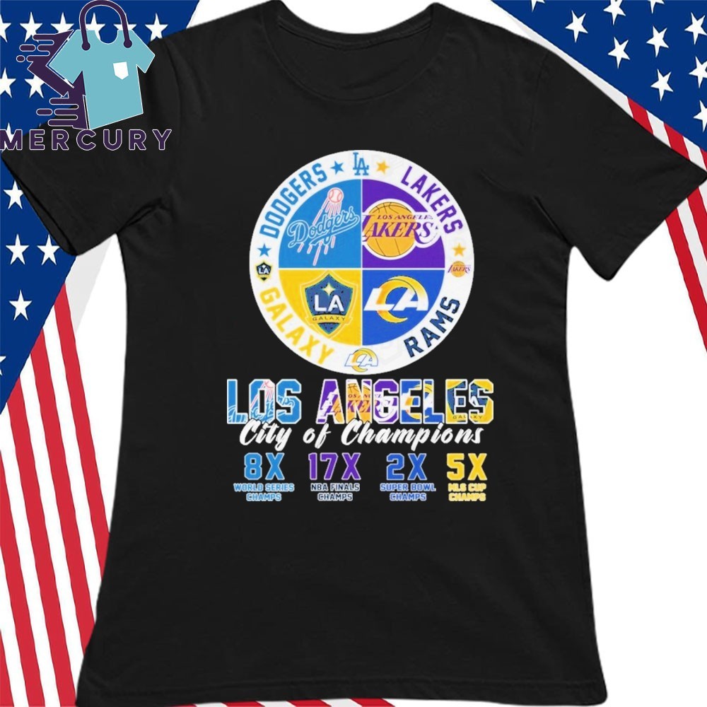 Official Los Angeles City Of Champions Los Angeles Dodgers x
