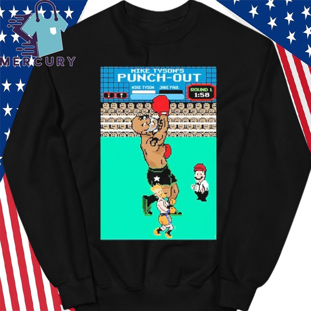 Mike tyson punch out sweatshirt hotsell