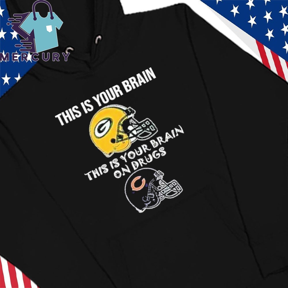 90s THIS IS YOUR BRAIN ON DRUGS NFL パロディ 90s This is your brain on Drugs T shirt | PALS.TOKYO