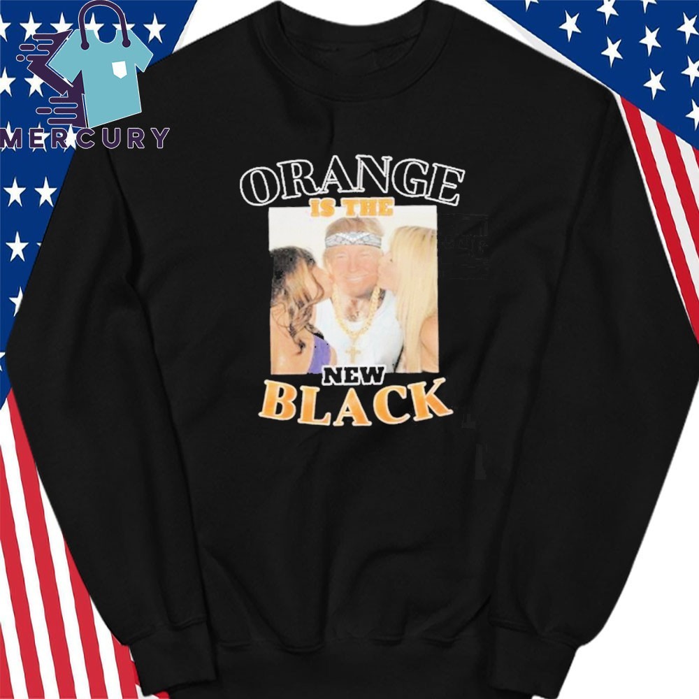 Official Trump Orange Is The New Black Christmas 2024 Shirt hoodie sweater long sleeve and tank top