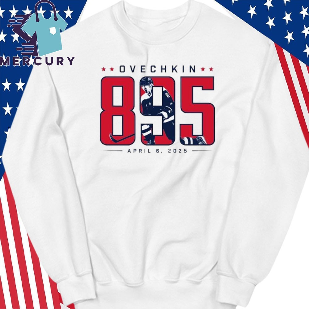 Official 895 Alexander Ovechkin Shirt, hoodie, sweater, long Official 895 Alexander Ovechkin Shirt, hoodie, sweater, long