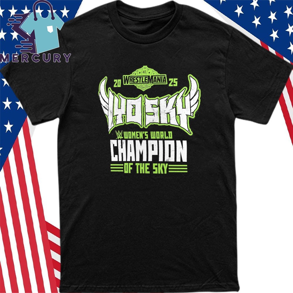 Official IYO SKY WrestleMania 41 Winner T-Shirt, hoodie