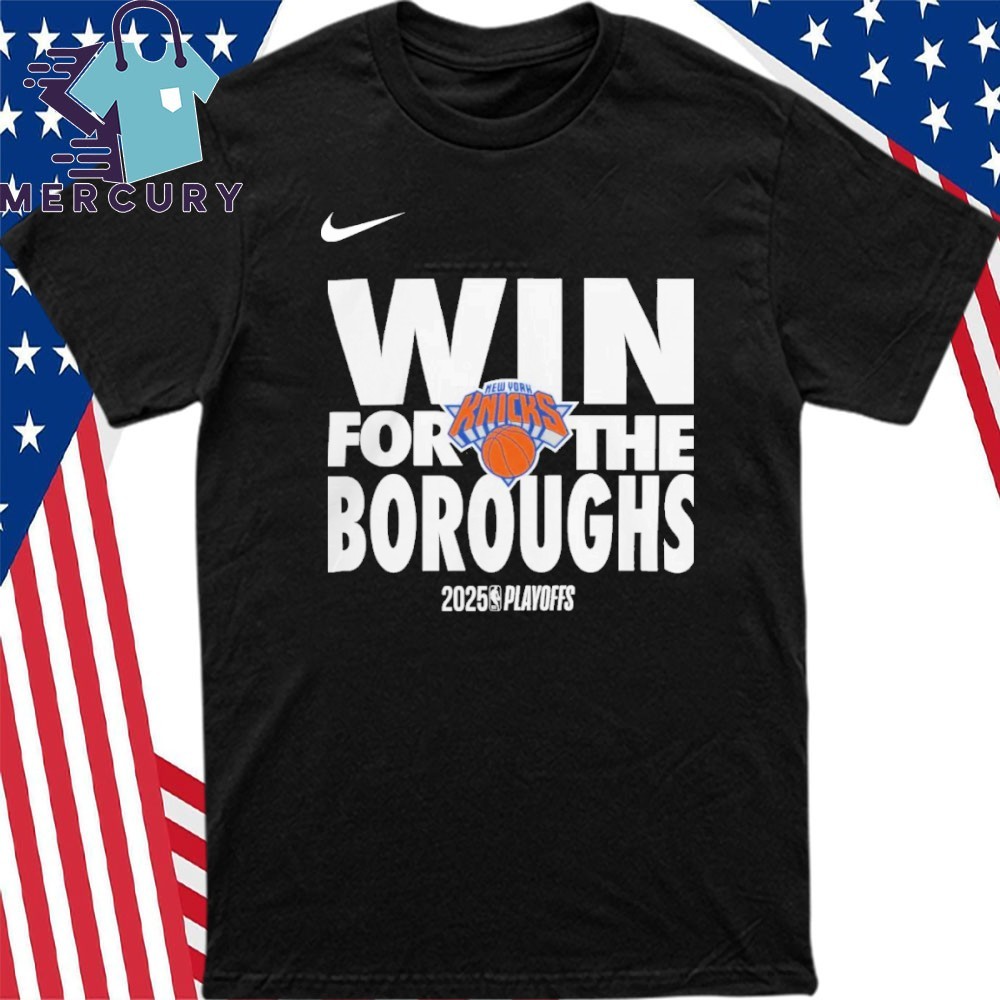Official Nike New York Knicks 2025 NBA Playoffs Win For The