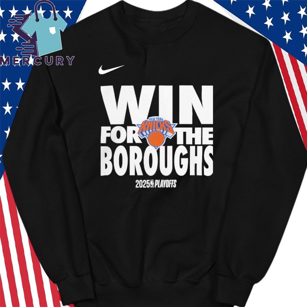 Official Nike New York Knicks 2025 NBA Playoffs Win For The