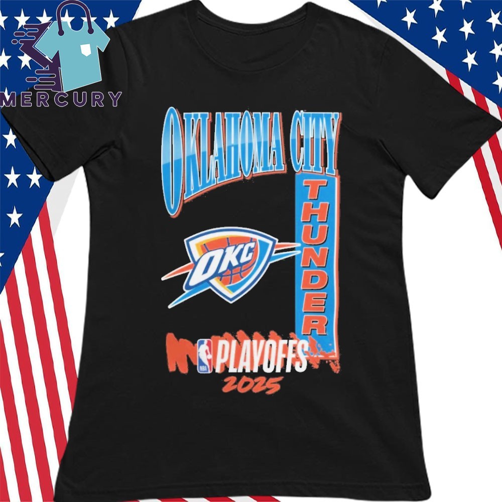 Official Oklahoma City Thunder 2025 NBA Playoffs Hype Shirt