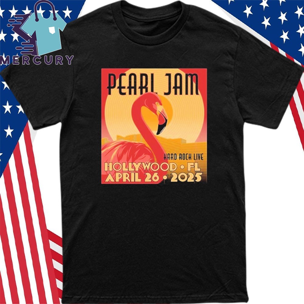 Pearl Jam Event Tee For New York Night 2 Show At Madison
