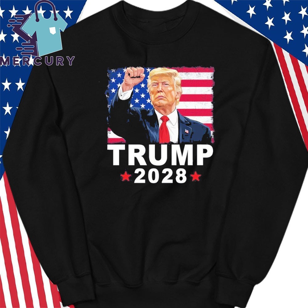 Official Trump 2028 President Shirt, hoodie, sweater, long