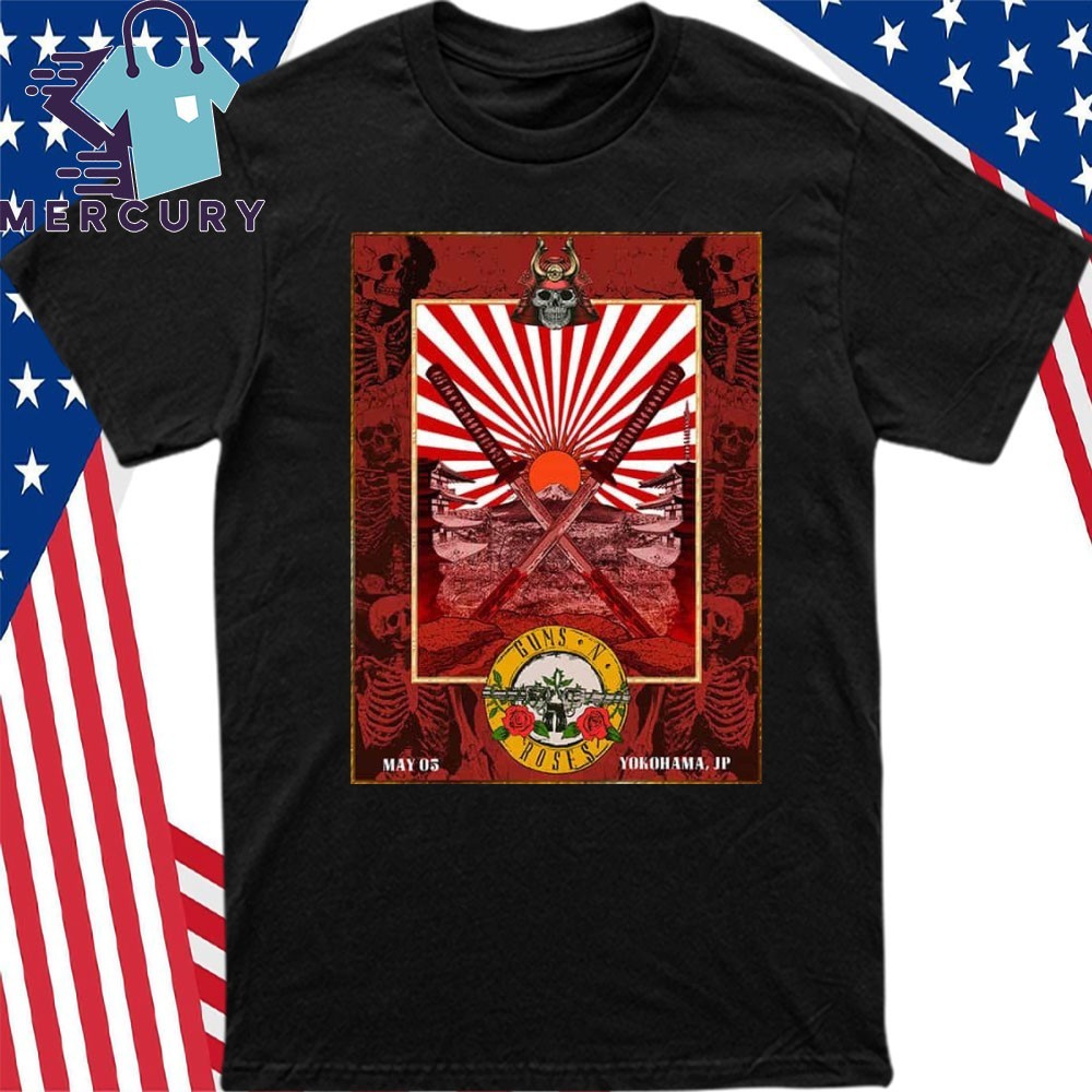 Official Guns N' Roses 2025 Tour Poster Event By Ramiro