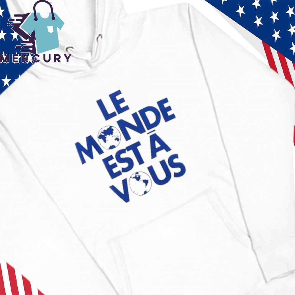 トップス Louis Vuitton 25SS Le Monde Est Vous Graphic Cotton T