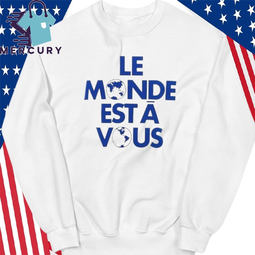 Official Louis Vuitton Le Monde Est A Vous Shirt, hoodie, sweater