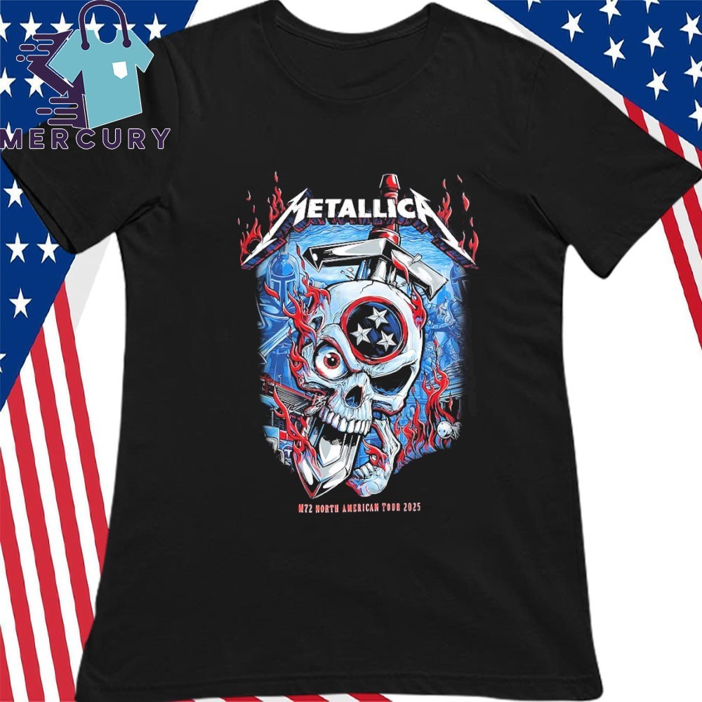 Official Metallica M72 Nashville Exclusive Pop Up Shop Tee