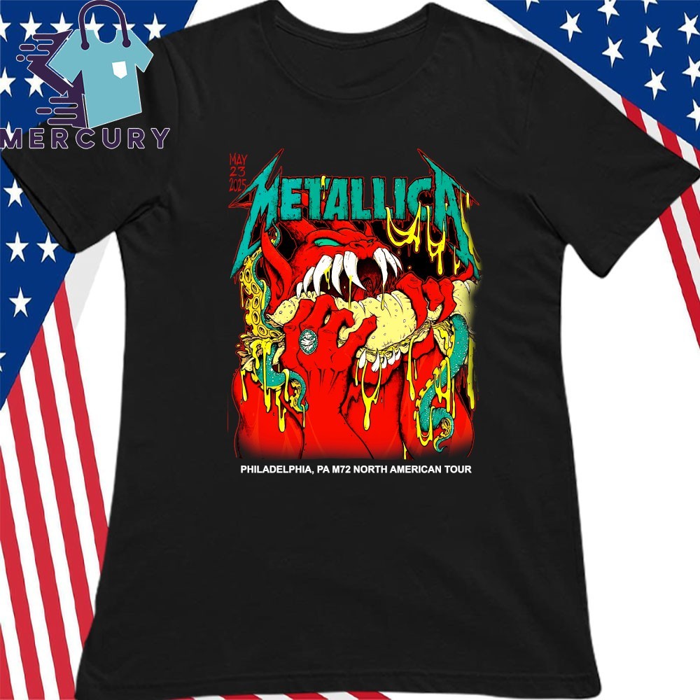 Official Metallica M72 Philly North American Tour 2025 Event
